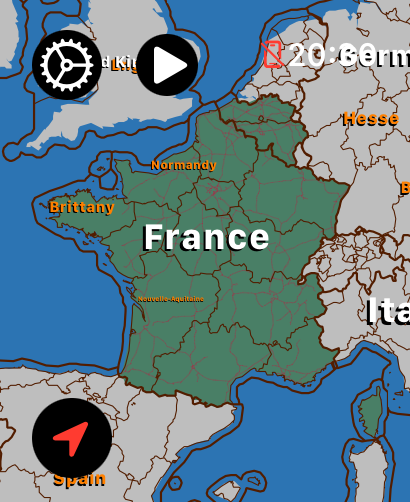 Downloaded Maps list in LilyMaps