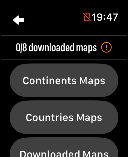 LilyMaps map coverage choices