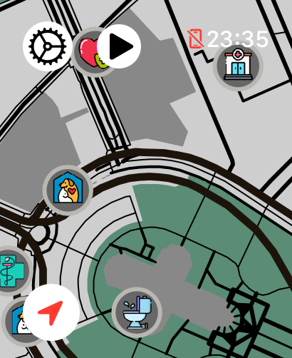 LilyMaps map used to illustrate Max Performance
