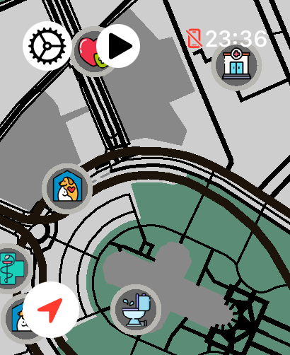 LilyMaps map used to illustrate Battery Saver