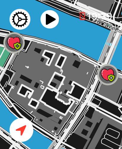 Street detail in Lily Sport on Apple Watch
